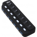 USB-концентратор Orient BC-316, черный