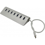 USB-концентратор VCom DH317, серебристый