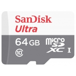 карта памяти Sandisk Ultra microSDXC 64Gb Class 10