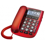 проводной телефон teXet TX-260 Красный