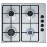 Варочная поверхность Bosch PBP6B5B80 серебристая