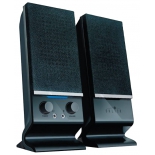 компьютерная акустика Oklick OK-115U 2.0, черный 6Вт портативные