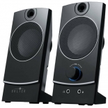 компьютерная акустика Oklick OK-118 2.0, черный 4Вт портативные