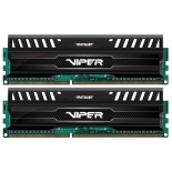 модуль памяти Patriot Memory PV38G186C0K (2x4Gb, DDR3, 1866MHz, CL10, DIMM, Black Mamba)