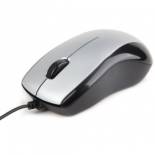 мышка Gembird MUS-U-002 USB, черно-серебристая