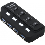 USB-концентратор Orient BC-306PS, черный