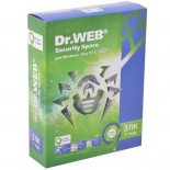 программа-антивирус DR.Web Security Space Pro (3 ПК/1 год)