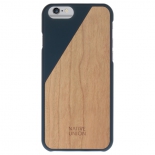 чехол iphone NativeUnion iPhone 6/6S черный/деревянный