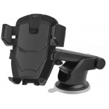держатель Wiiix HT-25T-IRON черный, пластик