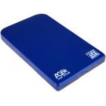 корпус для жесткого диска AgeStar SUB2O1 (2.5'', miniUSB 2.0), синий
