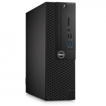 фирменный компьютер Dell Optiplex 3050 SFF i3 6100 (3.7)/4Gb/500Gb 7.2k/HDG530/DVDRW/Linux/Eth/180W/клавиатура/мышь/черн