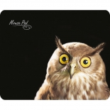 коврик для мышки Dialog PM-H15 owl, черный