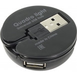 USB-концентратор Defender Quadro Light, черный