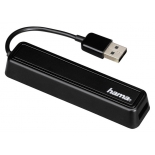 USB-концентратор Hama 12167, черный