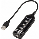 USB-концентратор Hama 39776, черный