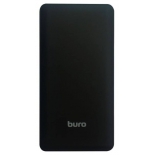 аккумулятор универсальный Мобильный аккумулятор Buro RA-10000SM 10000mAh, черный