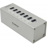 USB-концентратор Orico A3H7-SV, серебристый