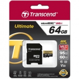 карта памяти Transcend TS64GUSDU3M 64Gb UHS-1