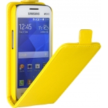 чехол для смартфона SkinBox для Samsung G313/318 Galaxy ace 4 Жёлтый