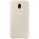 чехол для смартфона Samsung для Samsung Galaxy J3 (2017) Dual Layer Cover, золотистый