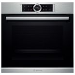 Духовой шкаф Bosch HBG 6750S1, серебристый