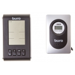 метеостанция Buro H103G, серебристо-черная