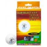 шарики для настольного тенниса Giant Dragon (Club Select), (6 штук в комплекте)