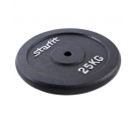 диск для штанги Starfit BB-204 (25 кг), Черный