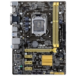 материнская плата ASUS H81M PLUS Soc-1150 H81 DDRIII mATX SATA3 LAN-Gbt USB3.0