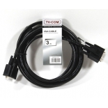кабель (шнур) TV-COM QCG341AD-3M (D-Sub - D-Sub, M-M, 3 м)