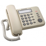 проводной телефон Panasonic KX-TS2352RUJ, Бежевый