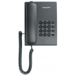проводной телефон Panasonic KX-TS2350RUT Темно-серый