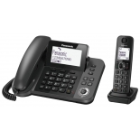 радиотелефон Panasonic KX-TGF310RUM серый металлик
