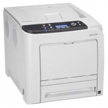 принтер лазерный цветной Ricoh SP C342DN, Белый