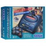 игровая приставка SEGA Magistr Drive 2, (9 встроенных игр)