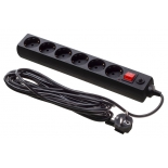 сетевой фильтр Buro 600SH-16-5-B черный