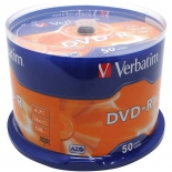 оптический диск Verbatim DVD-R 43548 (50 шт)