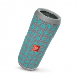 портативная акустика JBL Flip 4 Trio, серая с зеленым
