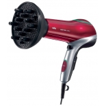 Фен / прибор для укладки Braun HD 770, красный/черный
