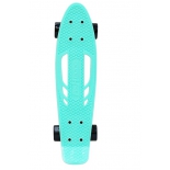 скейтборд Y-Scoo Skateboard Fishbone (405-A) аква-черный