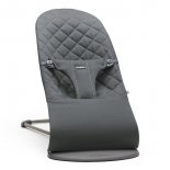 шезлонг детский BabyBjorn Bliss Cotton (антрацитовый)