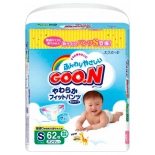 подгузник Goon 5-9 кг (62шт) S, трусики