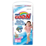 подгузник Goon 12-20 кг (38 шт) BIG для девочек (трусики)