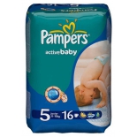 подгузник Pampers Active Baby 5, 11-18 кг (16 шт)