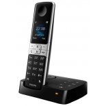 радиотелефон Philips D6351B/51, Чёрный и серебристый