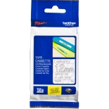 лента для печати наклеек Brother TZ-E135 12mm White