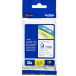лента для печати наклеек Brother TZ-E223 9mm Blue/White