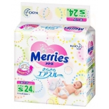 подгузник Merries 4-8 кг (24 шт) S