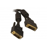кабель (шнур) TV-COM CG441D-5m (DVI-D DL, M/M, 5 м), чёрный