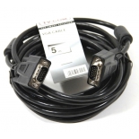 кабель (шнур) TV-COM QCG341AD-5M (VGA — VGA, M-M, 15 pin), 5 м
